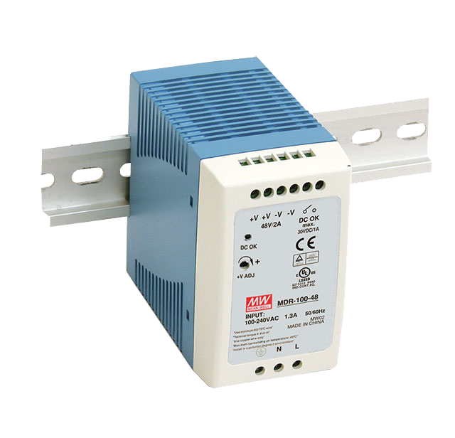 Meanwell MDR-100 DIN-rail voeding